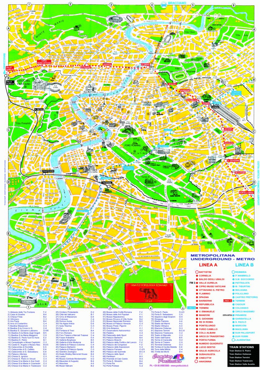 Mappa Roma 1Mb